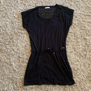 COPY - Like new Calvin Klein black dress or could swimsuit cover like new